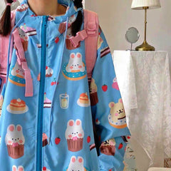 Cupcake Bunny Windbreaker