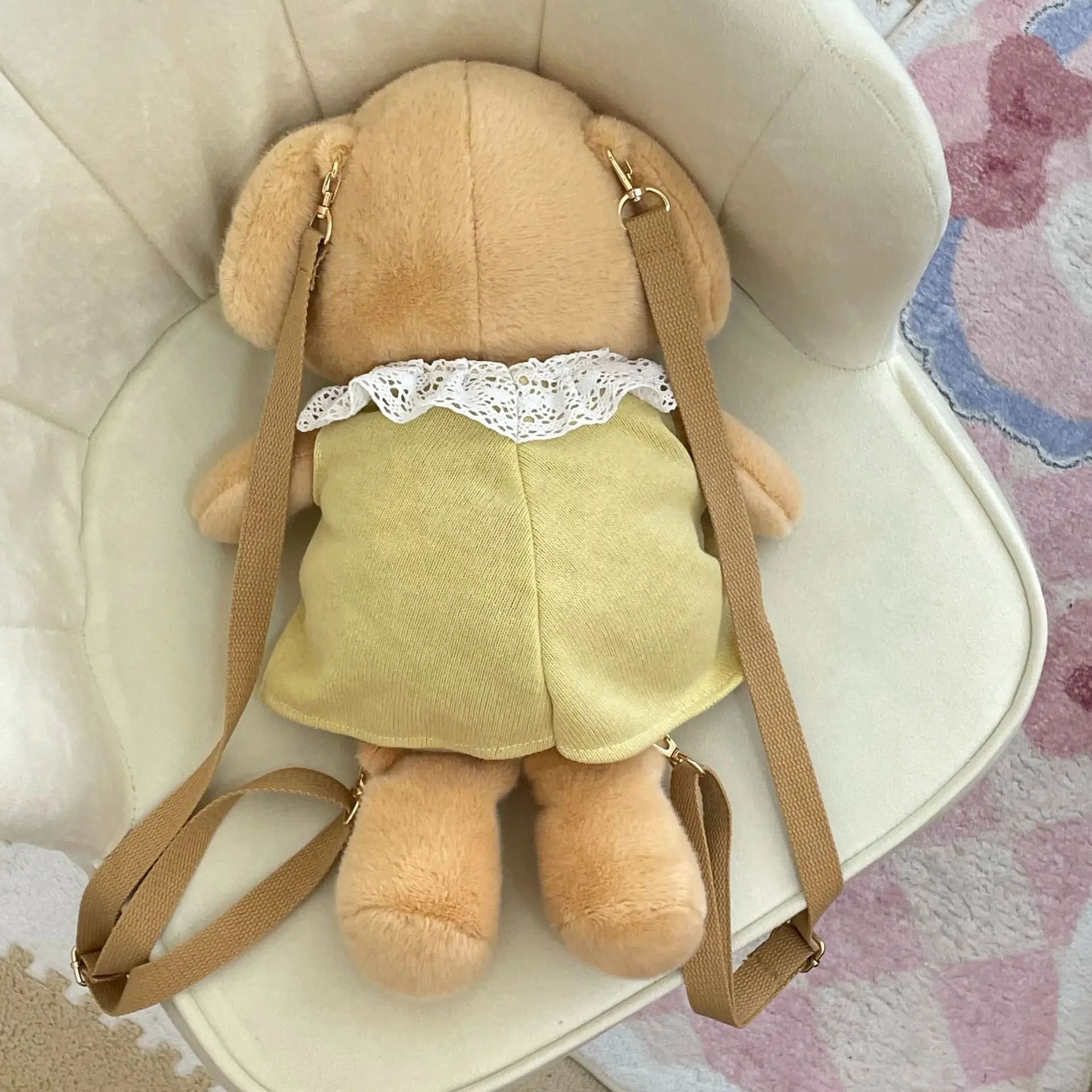 Cozy Teddy Crossbody Tote