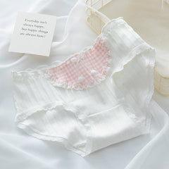 Dainty Pink Plaid Underwear