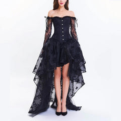 Steampunk dark duchess dress