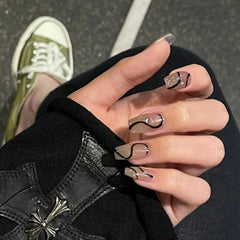 Dark Gothic Press On Nails