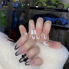 Dark Gothic Press On Nails