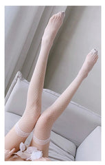 Fishnet Lace Stockings (5 colors)