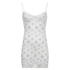 Soft Rosebud Tank Dress