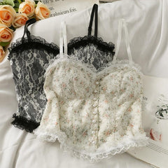 French Floral Camisole