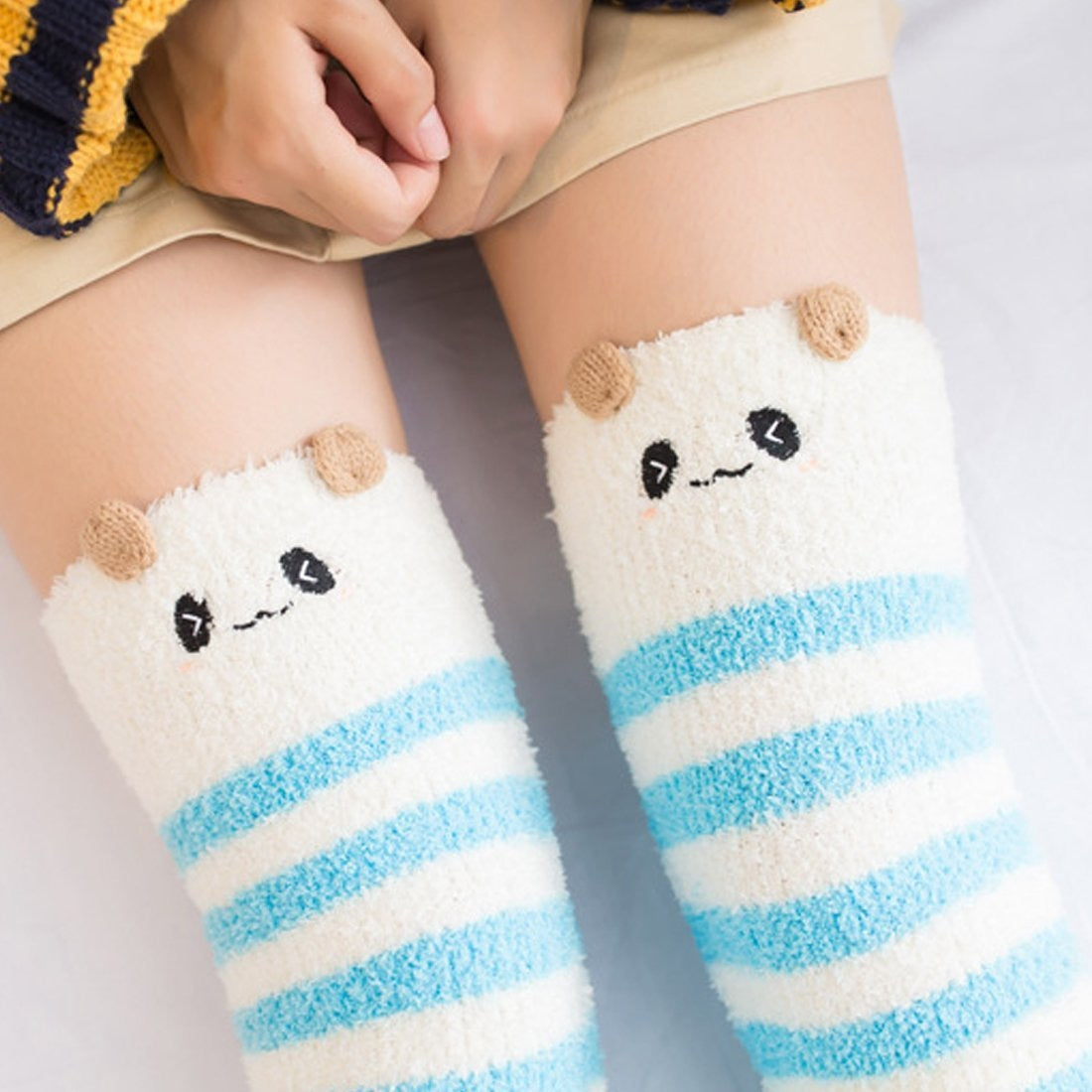 Fuzzy Thigh Highs (15+ Styles)