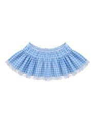 Gingham Micro Skirt