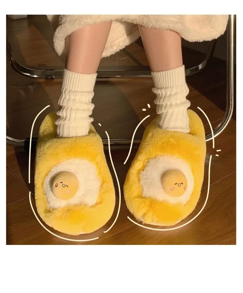 Happy Egg Slippers