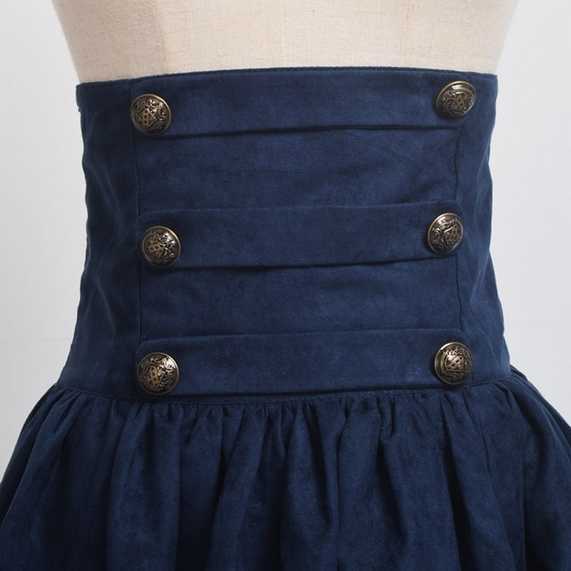 Medieval Steampunk maxi skirt