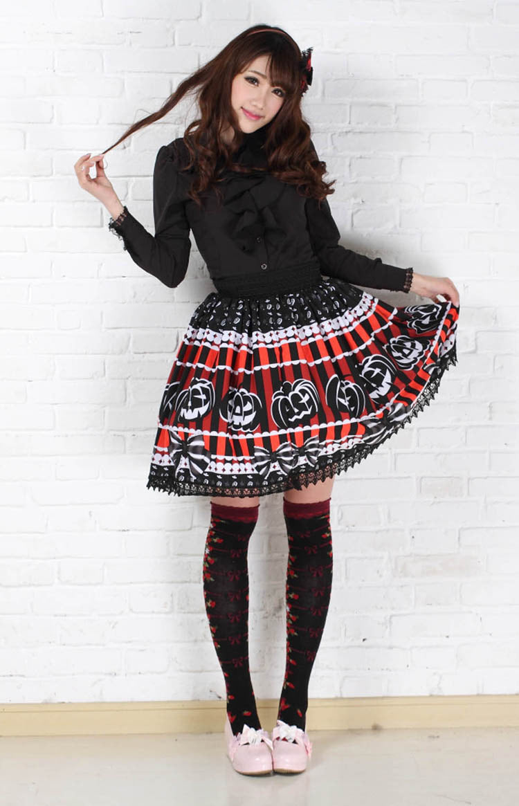 Jack-O-Lantern Skirt