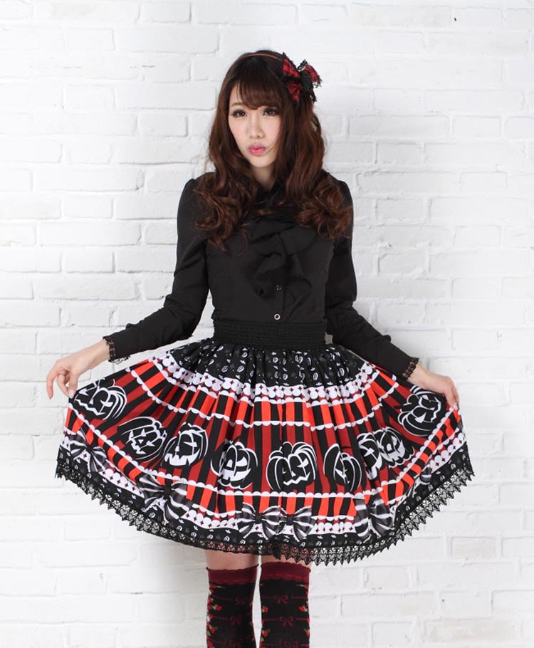 Jack-O-Lantern Skirt