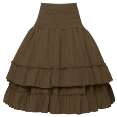 High waisted Steampunk skirt