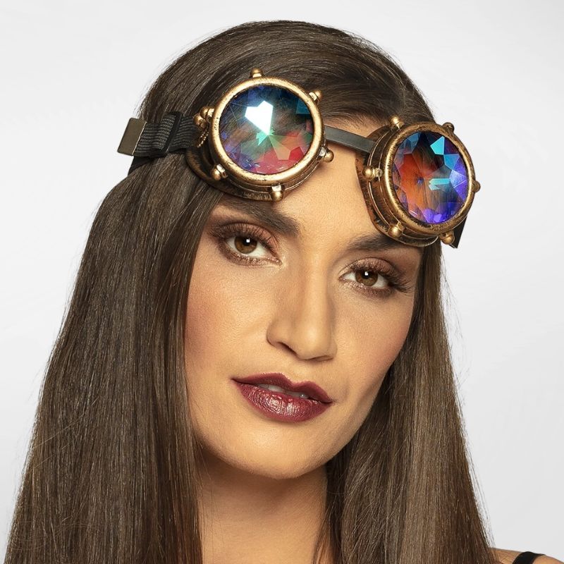 Kaleidoscope goggles
