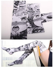 Manga Face Stockings
