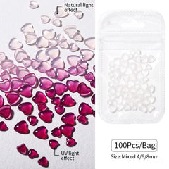 Kawaii Nail Art Sticker Gems