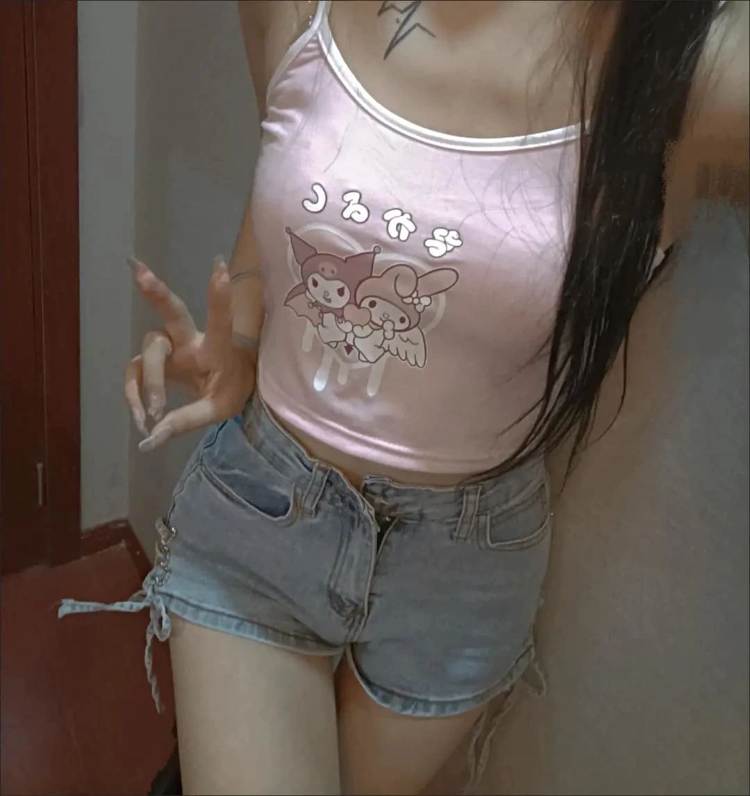 Kawaii Besties Crop Top