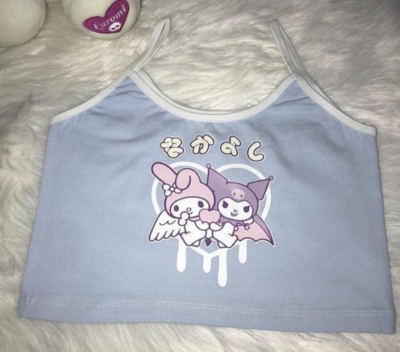 Kawaii Besties Crop Top