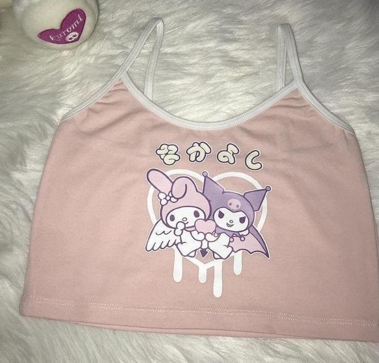 Kawaii Besties Crop Top
