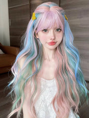 Mermaid Pastel Long Cosplay Wig