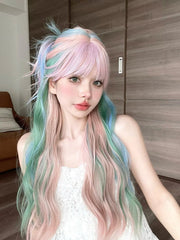 Mermaid Pastel Long Cosplay Wig
