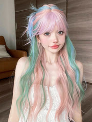 Mermaid Pastel Long Cosplay Wig