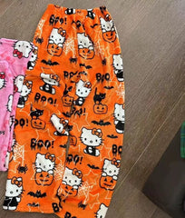 Spooky Kitten Halloween Pajama Pants
