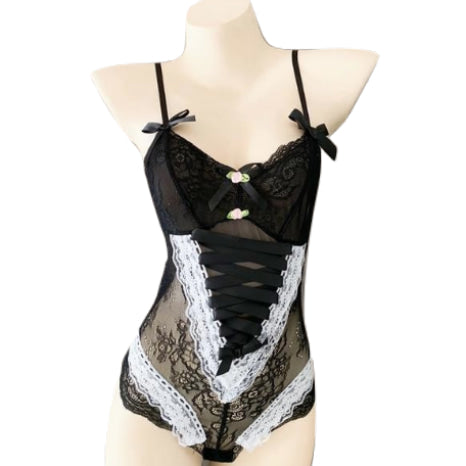 Lace Corset Bodysuit