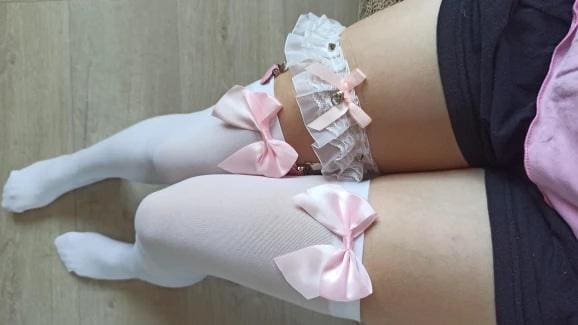 Babydoll Ruffle Garter Belt