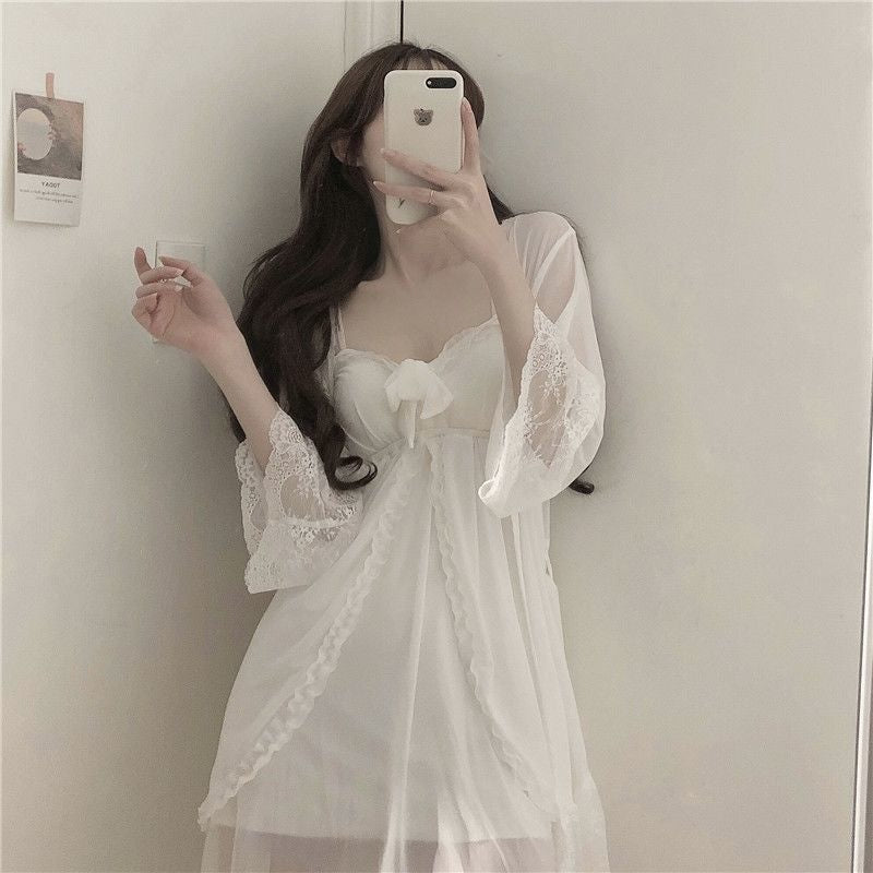 Lazy Angel Nightdress and Robe