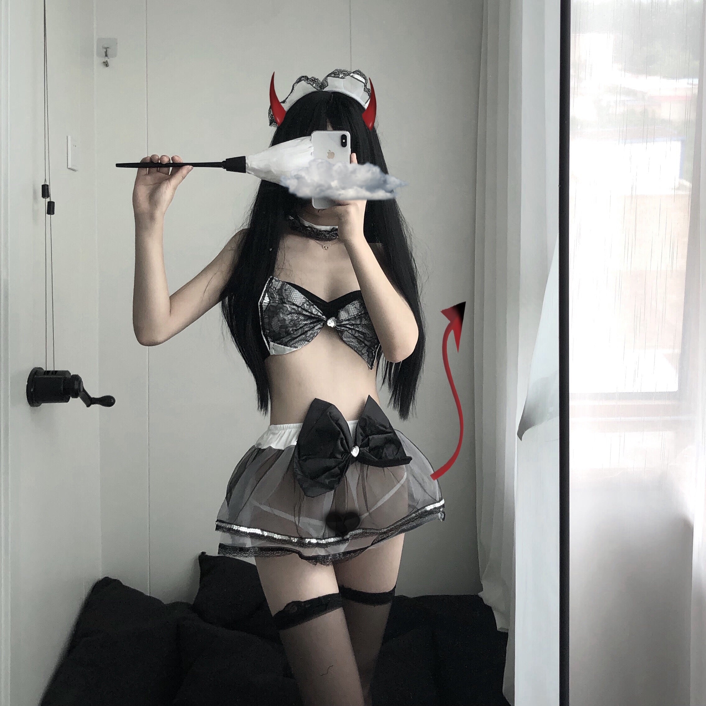 Little Bow Lingerie Set