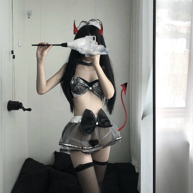 Little Bow Lingerie Set