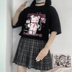 Machine Bear Menhera Tee