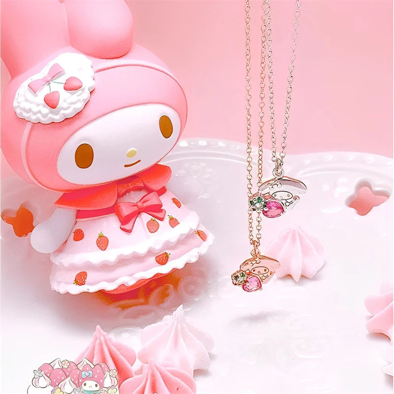 Bunny Berry Jewel Necklace