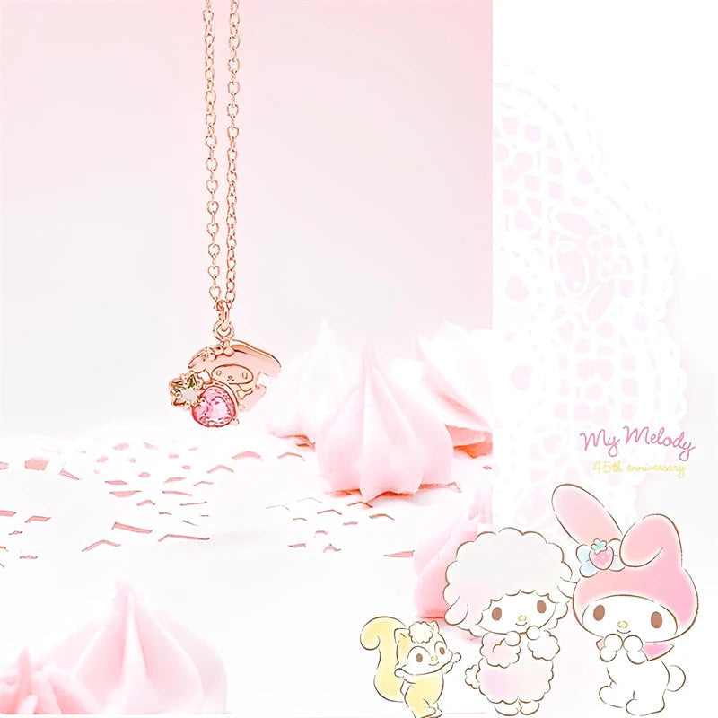 Bunny Berry Jewel Necklace