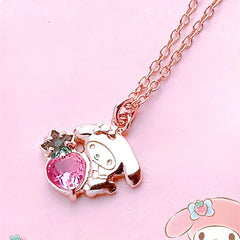 Bunny Berry Jewel Necklace