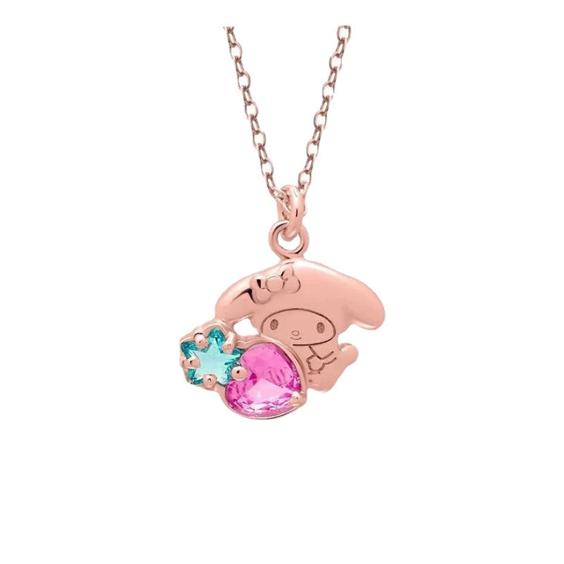 Bunny Berry Jewel Necklace