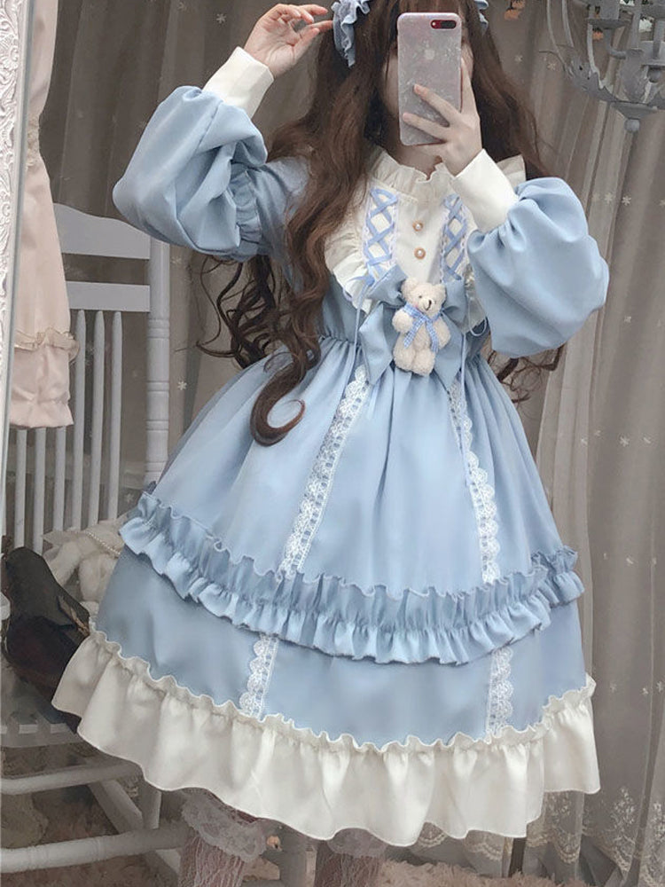 Pastel Blue Maiden Dress
