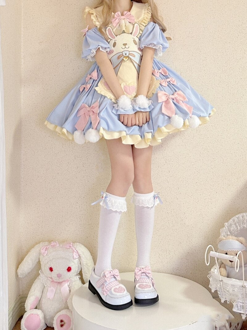 Pastel Easter Bunny Dress