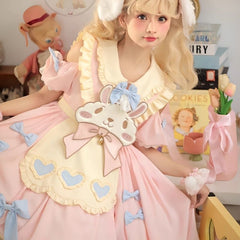Pastel Easter Bunny Dress