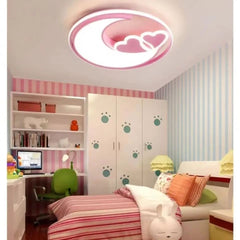 Lovecore Moon Ceiling Light