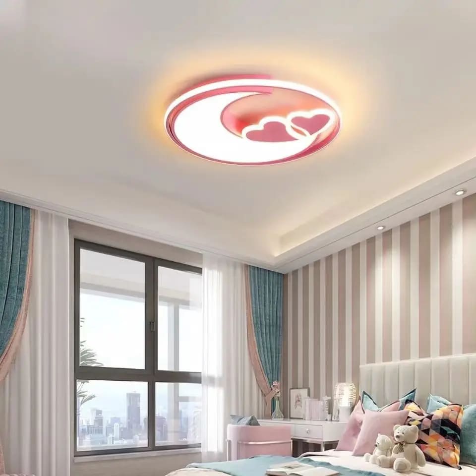 Lovecore Moon Ceiling Light