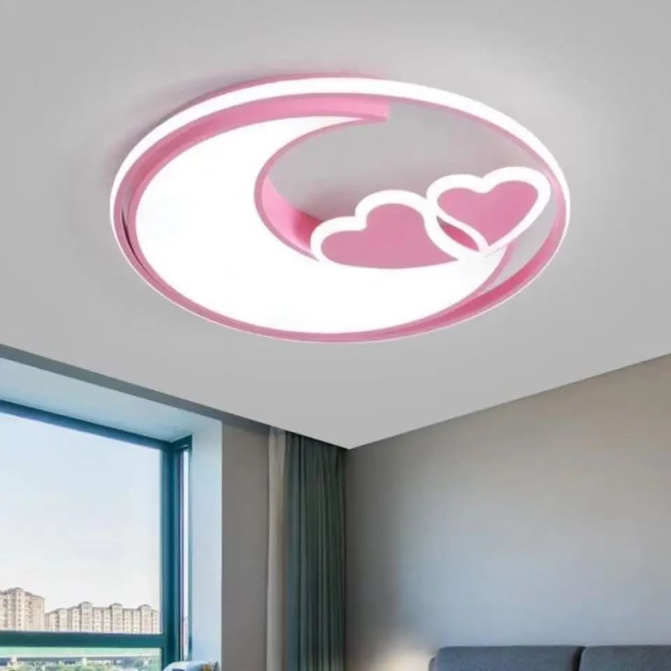 Lovecore Moon Ceiling Light
