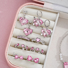 Pink Princesscore Jewelry Set and Box