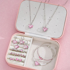 Pink Princesscore Jewelry Set and Box