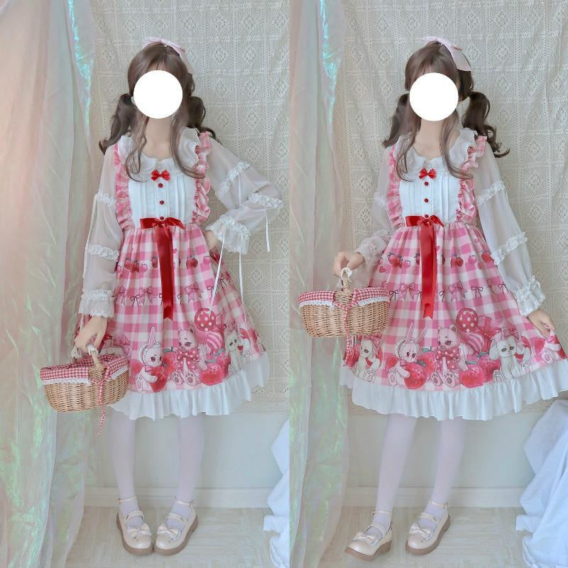Plaid Baby Bun Dress