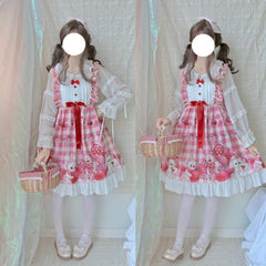 Plaid Baby Bun Dress