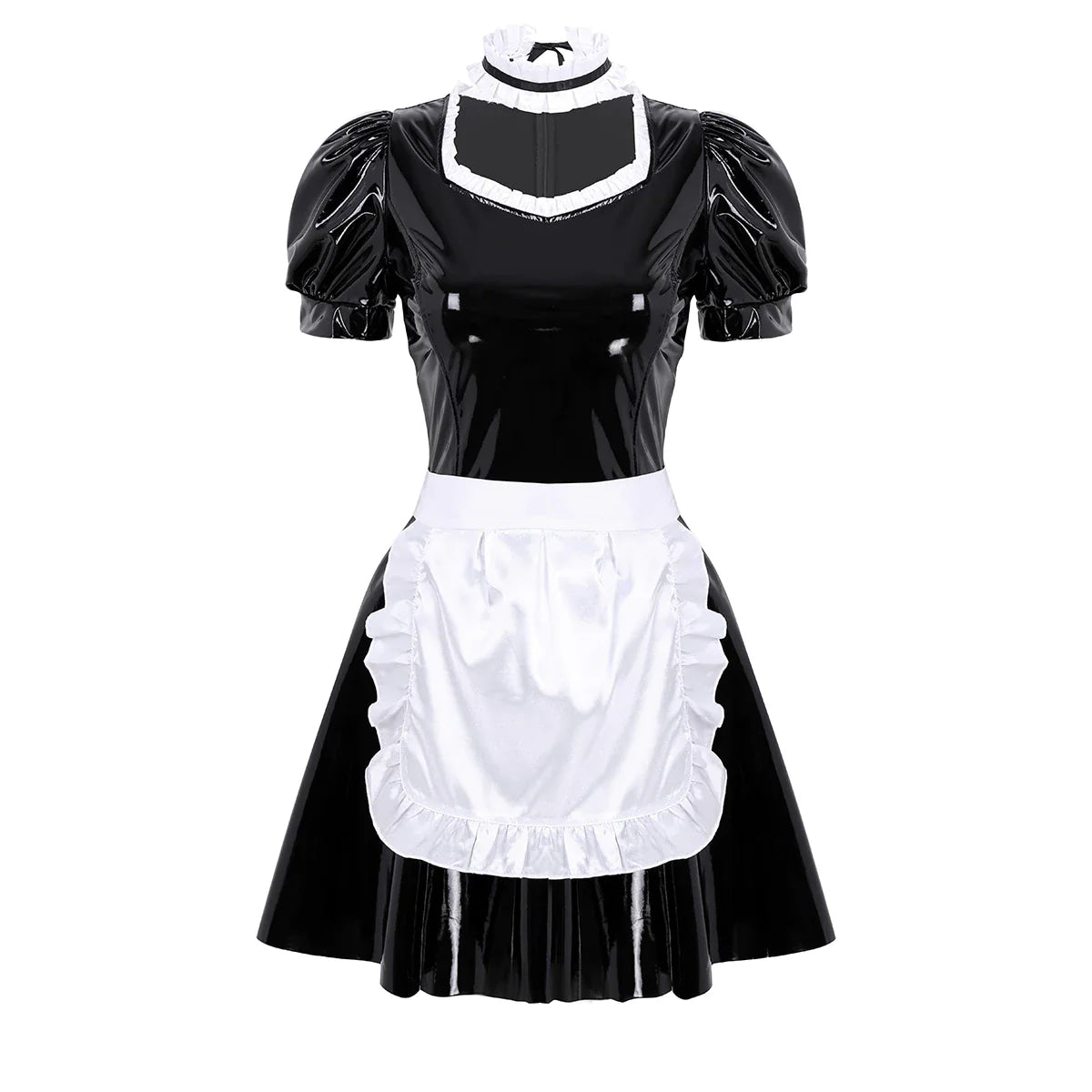 Pleather Maid Dress