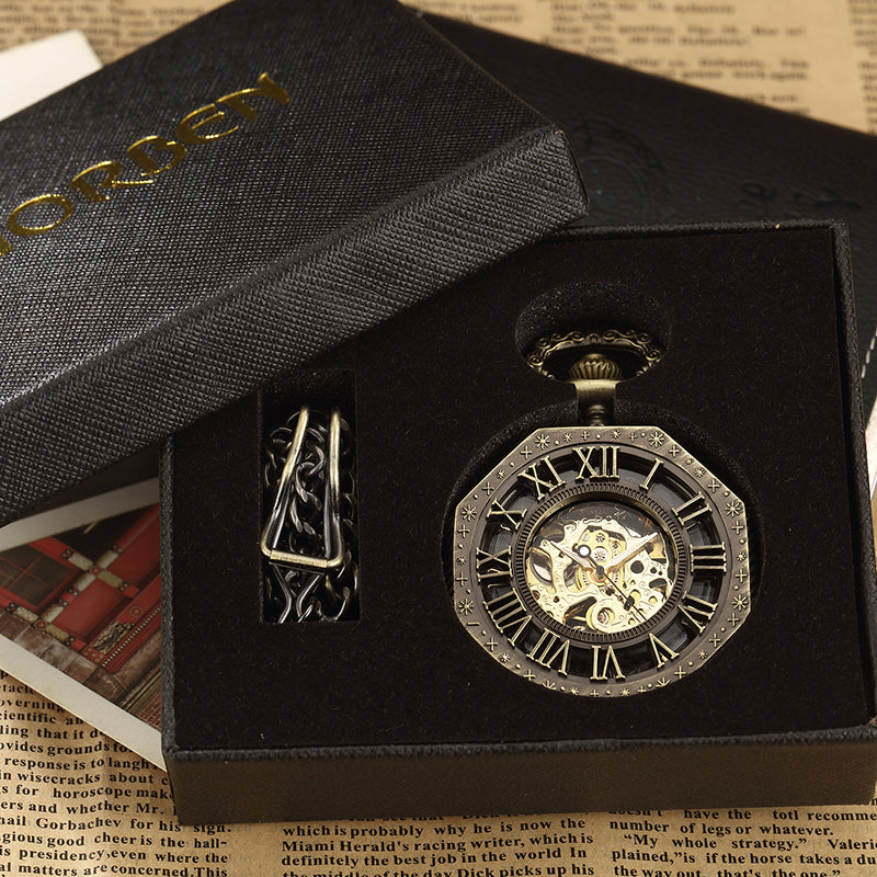 Roman Steampunk pocket watch