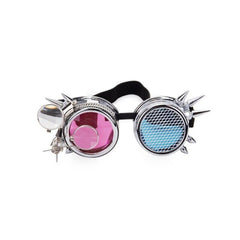 Two colors Steampunk goggles