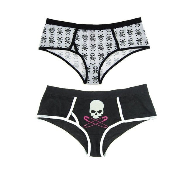 Set of 2 Skull panties